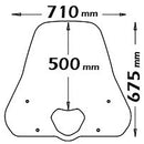 Medium Screen Clear For Sym Symphony 125 S - CBS