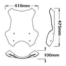 Touring High Screen Dark Smoke For Yamaha XSR 700 2016-2020