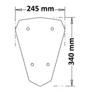 Sport Screen Black Yamaha Tracer 700