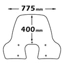 Medium Screen Clear For Piaggio Beverly 125 and 300 / Beverly RST 350