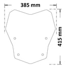 Screen Dark Smoke For Seat MO 125 2021-2024
