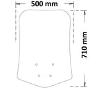 Medium Screen Clear For Seat MO 125 2022>