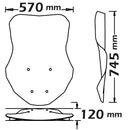 High Screen Clear For Honda X-Adv 750 2021>