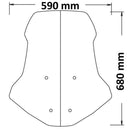 Medium Screen Clear For Honda ADV 350 2022