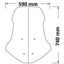 High Screen Clear For Honda ADV 350 2022