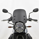 Low Screen Black For Moto Guzzi-V7 III Stone Night Pack