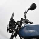 Low Screen Black For Moto Guzzi-V7 III Stone Night Pack