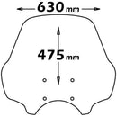 Medium Screen Clear For Triumph - Bonneville 2008 >2012