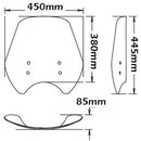 Medium Screen Clear For Moto Guzzi V7 / V9