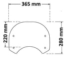 Low Screen For Kawasaki Z650 RS