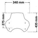 High Screen Dark Smoke For Kawasaki Z650 RS
