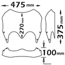 Screen For Moto Guzzi MGX 21 1400