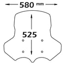 High Screen Clear For Moto Guzzi - V 85 TT ISC91