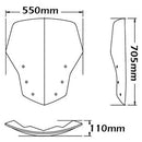 High Screen Clear For BMW K1200 GT 2006-2008 and K1300 GT 2009-2011