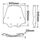 High Screen Clear For BMW R 1200 R 2006 - 2010