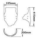 Low Screen For BMW HP2 Megamoto 2007 - 2008