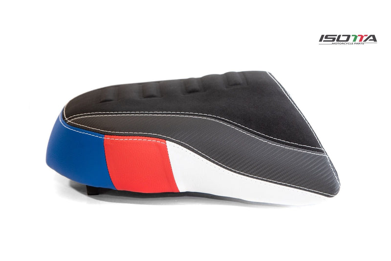 Comfort Pillion Seat Black / White / Red / Blue - HP For BMW R1200 GS 2013-2019