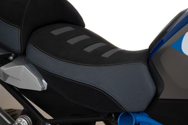 Comfort Riders Seat - Lowered Black / Grey For BMW R1200 GS incl. Adventure 2013-2019