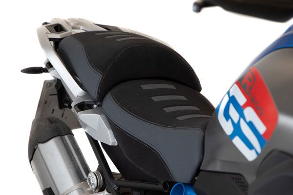 Comfort Riders Seat - Lowered Black / Grey For BMW R1200 GS incl. Adventure 2013-2019