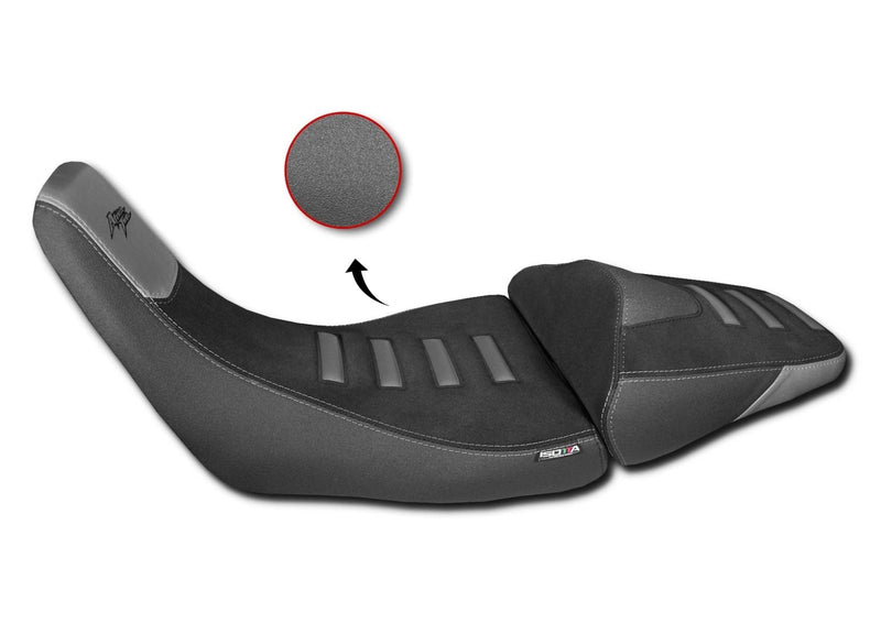 Comfort Riders Seat - Lowered Black / Grey For Honda Africa Twin CRF1100L incl. Adventure Sport 2020-Current