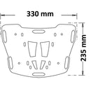 Luggage Rack Black For Benelli Leoncino 500 2017>2024