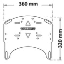 Luggage Rack Black For Moto Guzzi V7 Stone Centenario 2021>2022