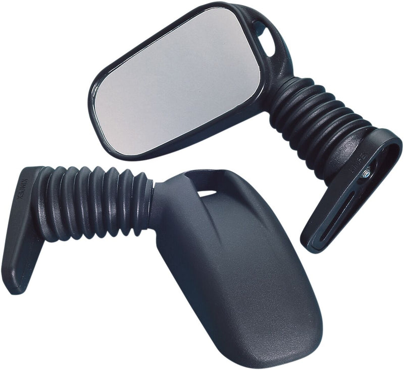 Deluxe Arctic AWS Mirrors Anodized / Black For Arctic Cat ZL 550 ESR 2001-2002