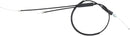 Black Vinyl Throttle Cable Black For Suzuki DS 80 - Standard