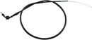 Black Vinyl Throttle Cable Black For Yamaha XT 125 - Standard