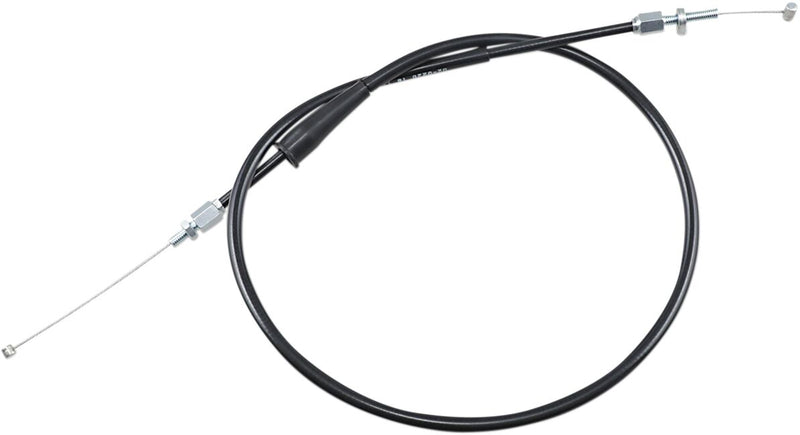 Black Vinyl Throttle Cable Black For Honda XR 600 R - Standard | 02-0220