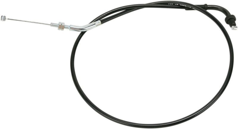 Black Vinyl Throttle Cable Black For Honda CB 400 F - Standard | 01-0233