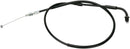 Black Vinyl Throttle Cable Black - Standard