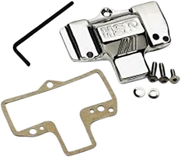Mikuni Carburetor Top Cover Chrome / Silver