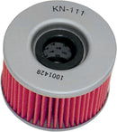 Performance Oil Filter Red / Silver For Honda CB 250 N 1978-1981