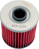 Performance Oil Filter Red / Silver For Kawasaki BJ 250 1994-1999