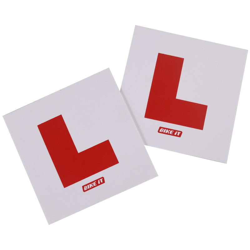 Pack L-Plates Kit Front and Rear With Fitting Kit