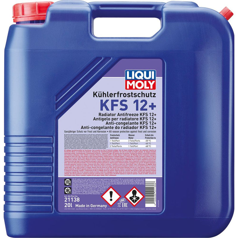 Liqui Moly Radiator Antifreeze KFS 12+ 20L Canister