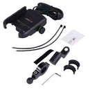 Compact Motorcycle USB QC3.0 Phone Charger Holder