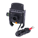 Compact Motorcycle Wireless Charger + USB-C Phone Holder