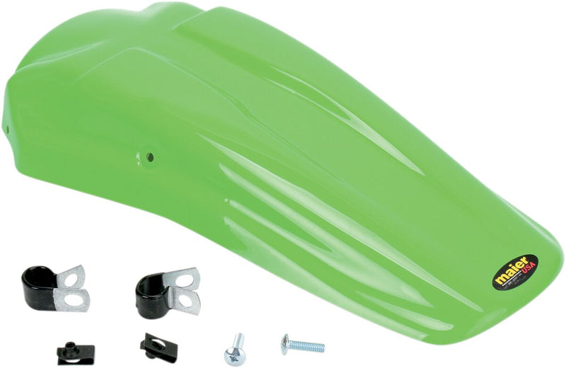 MX Style Rear Fender Green For Kawasaki KLX 250 R 1994-1996