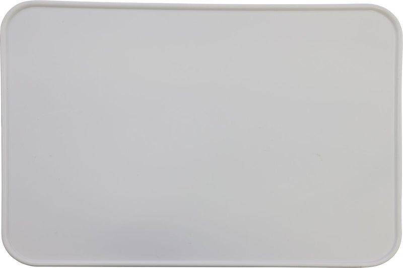 Universal Number Plate White - 18 CM