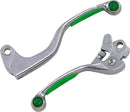 Competition Lever Set Green / Polished / Silver