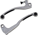 Competition Lever Set Black / Polished / Silver For Suzuki DR-Z 4 23 Europe