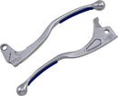 Competition Grip Lever Set Blue / Polished / Silver