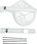 Fork/Disc Guard Kit White For Honda CR 125 R 1985-1989