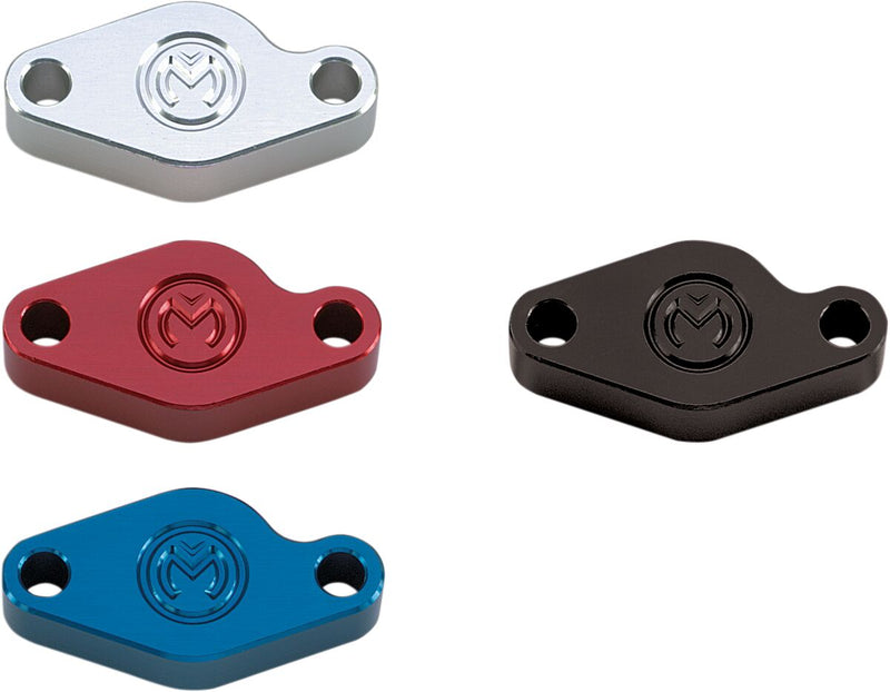 E-Brake Block-Off Plate Silver