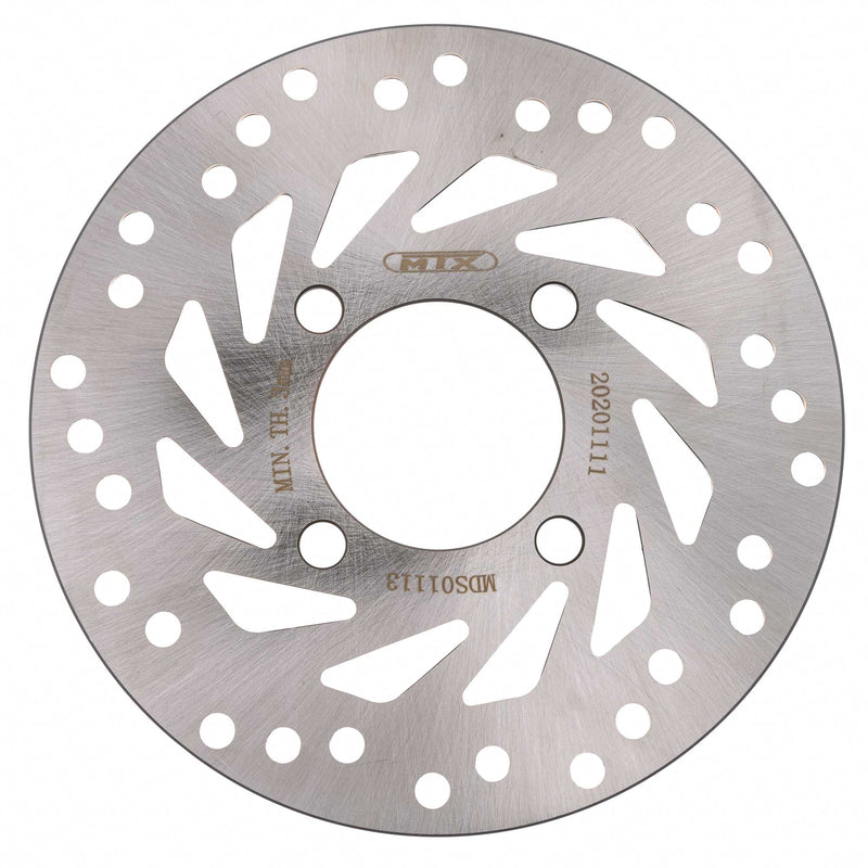 Performance Brake Disc Front Solid Round Honda