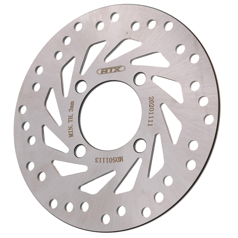 Performance Brake Disc Front Solid Round Honda