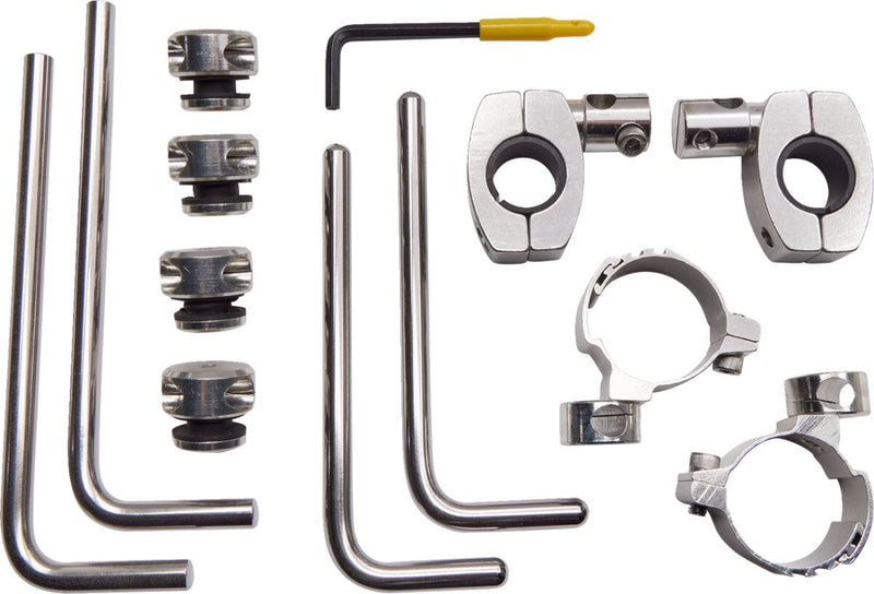 Malibu Windshield Grey - 22 MM