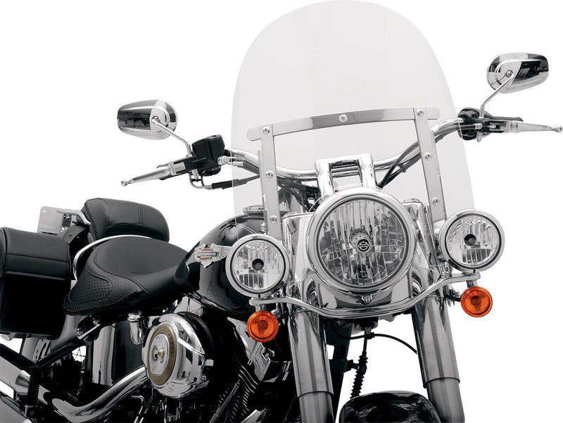 Memphis Slim Windshield Clear For Harley Davidson FLFB 1750 ABS 2019-2020 - 45.5 CM